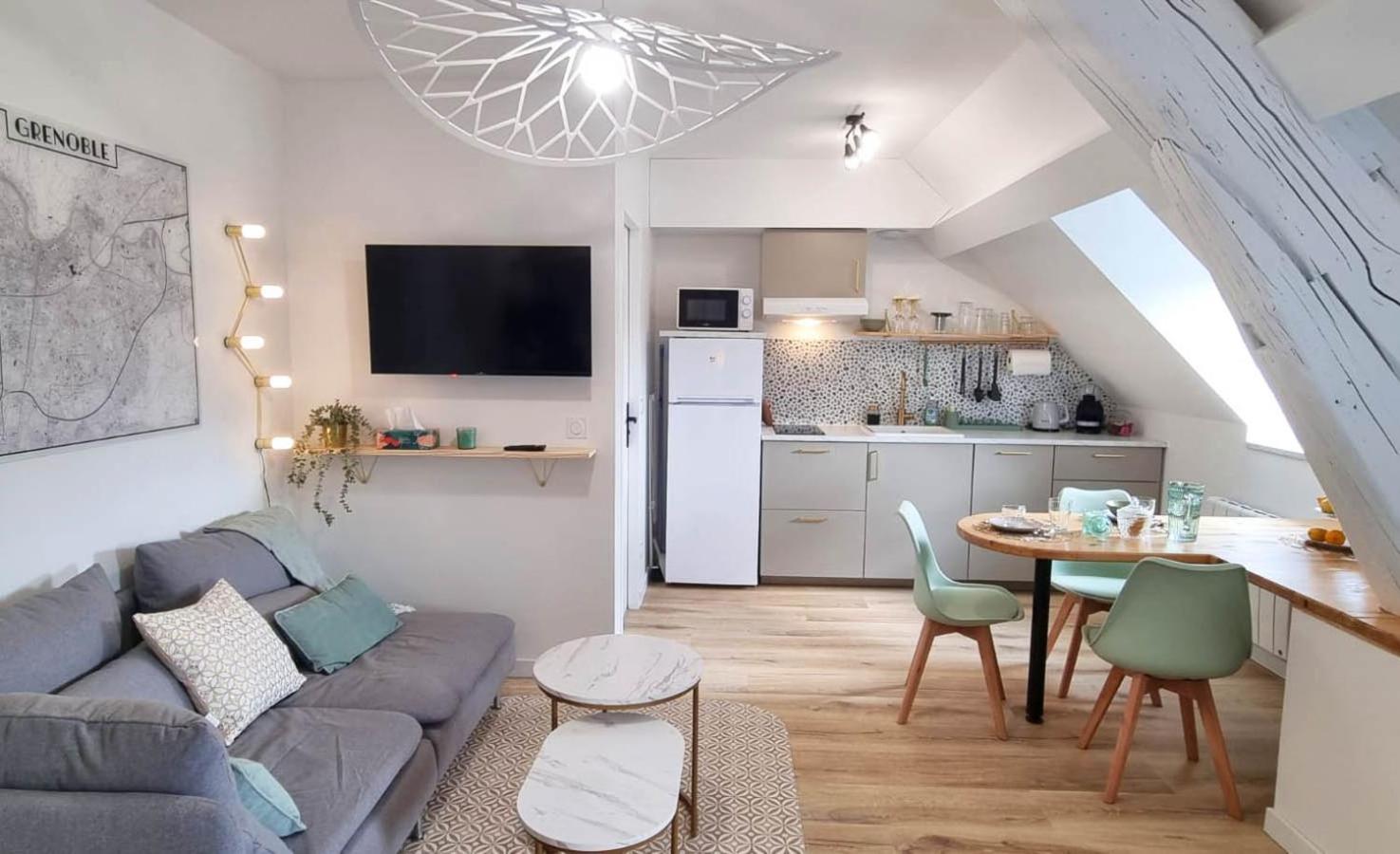 Appartement Hagaki Vue Panoramique Proche Gare Netflix Гренобль Екстер'єр фото